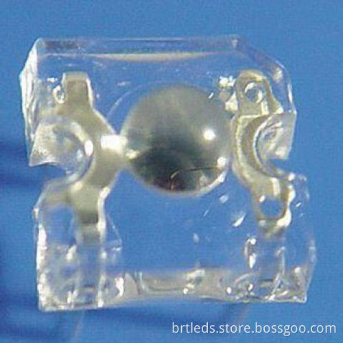 InGaN Material and Blue Emitted Color LED Lamp with Water Clear Lens Appearance High Flux Output